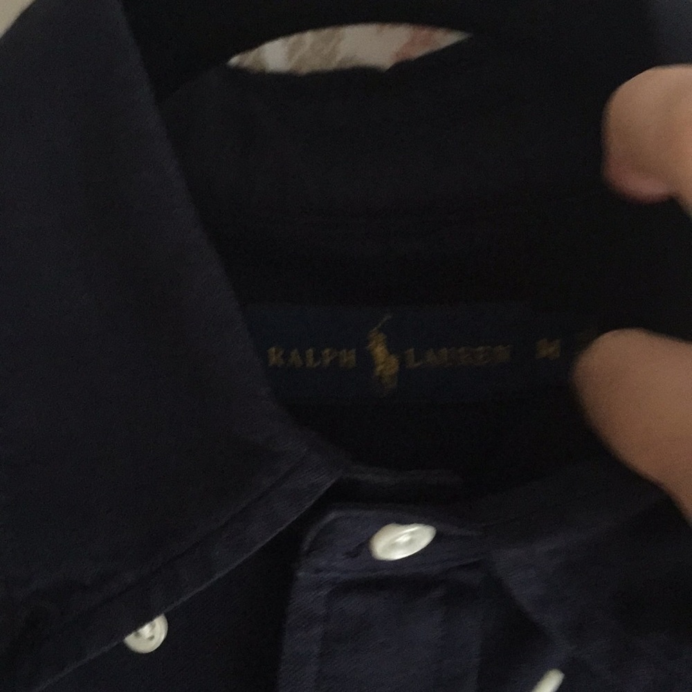 Mens Ralph Lauren button down - Picture 2 of 3
